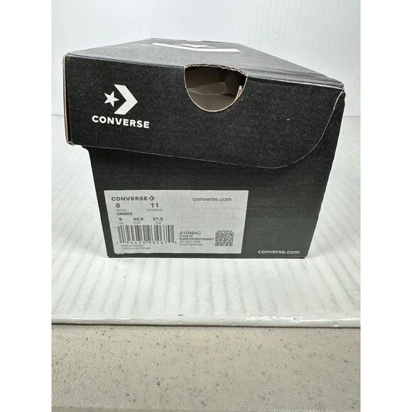 Size 9 Converse Chuck Taylor Hi Egret White Shoe Sneaker A10964C Mens NEW